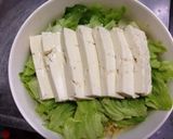 鮭フレークで豆腐とアボカドのサラダパスタ作り方3写真
