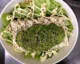 鮭フレークで豆腐とアボカドのサラダパスタ作り方4写真