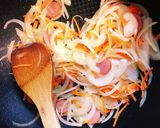 懐かし喫茶店の♡でかウィンナーナポリタン作り方5写真