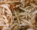牛肉とごぼうの炒めもの作り方1写真