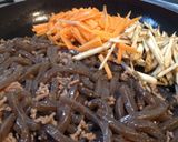 蒟蒻たっぷりきんぴらごぼう。作り方4写真