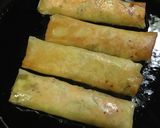 ピクルスと鮭の春巻き作り方4写真