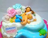 自宅で簡単シュガーペーストから作るサンタ作り方16写真
