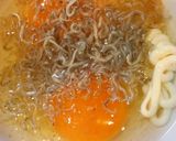 ちりめんじゃこ入り卵焼き作り方1写真