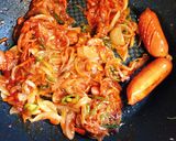 懐かし喫茶店の♡でかウィンナーナポリタン作り方7写真