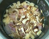 乾燥きのこの炊込みご飯作り方3写真