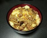 きのこタップリ麻婆豆腐丼　作り方8写真