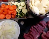 豚ヒレ肉の豪快ジャーマンポテト作り方1写真