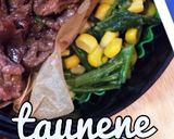 レンジでチンするほうれん草&コーンバター作り方3写真