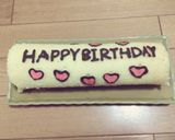誕生日ロールケーキ♩作り方19写真