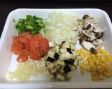 子供も喜ぶ♡野菜たっぷりあじのピザ風焼き作り方2写真