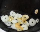 ナンプラー・大蒜味のディップ用オリーブ油作り方3写真