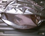 オーブンで 豚肉の ケチャップ 包み焼き作り方4写真