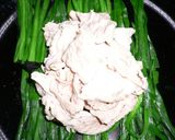 にら＋梅＋薄い豚作り方3写真