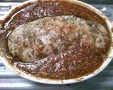 オーブンで 豚肉の ケチャップ 包み焼き作り方5写真