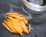 レンジで簡単！肉まんのからし餡掛け作り方1写真