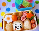 竹串でお花のゆで卵＊キャラ弁おかずに＊作り方11写真