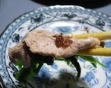 にら＋梅＋薄い豚作り方5写真