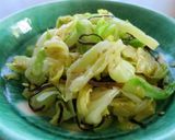 レンジで簡単 塩昆布キャベツ作り方9写真