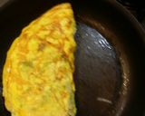 納豆・チーズ入りキャベツのオムレツ作り方5写真