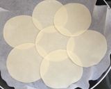 お餅1個と餃子の皮があればOK作り方2写真