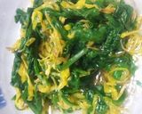 食用菊と春菊のすし酢（甘酢）和え作り方4写真