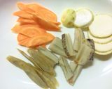 根菜たっぷり♡わが家の米粉すいとん汁作り方2写真
