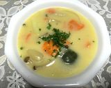 ホクホク☆野菜たっぷりクリームシチュー作り方8写真
