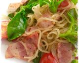 アイスプラントとトマトのパスタ作り方4写真