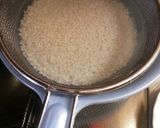 ひじきと栗の胡麻炊き込みご飯作り方1写真