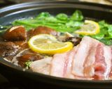 豚バラとクレソンの塩レモンしゃぶしゃぶ作り方6写真