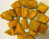 かぼちゃと豆乳のスープ作り方1写真
