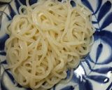 残った豚汁で一人ランチ！　豚汁うどん★作り方1写真