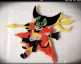 妖怪ウォッチ キャラ弁 虫歯伯爵作り方1写真