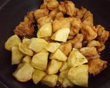 デパ地下デリ風❤鶏肉とじゃがいもの甘辛❤作り方14写真