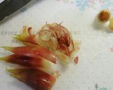 1分おつまみ！茗荷としらすのごま油あえ作り方1写真
