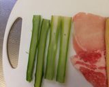 ＊お弁当♪可愛いひまわり♡肉巻き＊作り方1写真