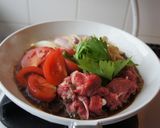 近江牛のトマトすき焼き作り方3写真