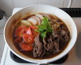 近江牛のトマトすき焼き作り方4写真