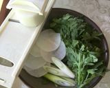 豚肉と冬野菜のヘルシー豆乳鍋作り方2写真