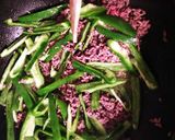 ピーマンとたけのこのピリ辛ひき肉味噌炒め作り方4写真