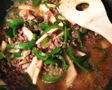 ピーマンとたけのこのピリ辛ひき肉味噌炒め作り方6写真