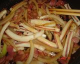磯のりでコンソメ風パスタ作り方2写真
