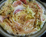 白菜と豚バラ肉と大根おろしのみぞれ鍋仕立作り方5写真