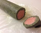 卵、BP不使用★よもぎと苺の春色クッキー作り方7写真