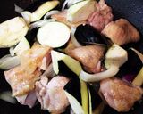 鳥肉とナスのトマト煮込み作り方2写真