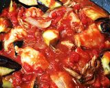 鳥肉とナスのトマト煮込み作り方3写真