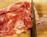 焼くように！本格『俺の竜田揚げ風唐揚げ』作り方1写真