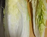 白菜と塩昆布入り豚ミンチのミルフィーユ鍋作り方2写真