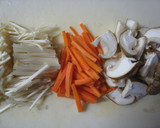 焼き豆腐のきのこみぞれあんかけ作り方2写真